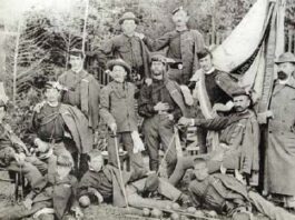 Mačevanje Članovi Hrvatskog Sokola 1891. godin