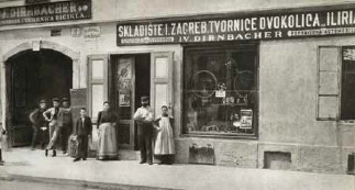 Prva zagrebačka tvornica dvokolica "Iliria", vlasnik Ivan Dirnbacher