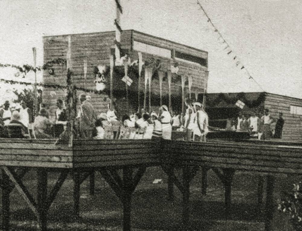 Proslava otvorenja nove zgrade
Veslačkog kluba Uskok, 1931.