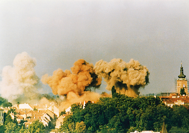Raketiranje Gornjega grada, 7. listopada 1991.