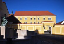 Gimnazija Tituša Brezovačkog: spašen dio gornjogradske povijesti Obnovljena Gimnazija Tituša Brezovačkog na Gornjem gradu; foto: Grad Zagreb; službene stranice zagreb.hr