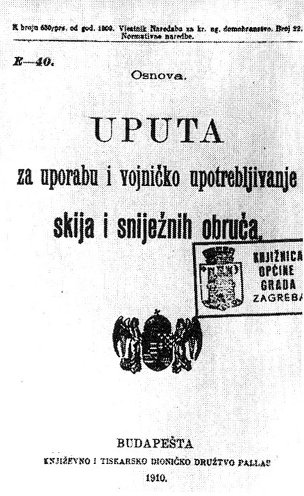 Prvi priručnik na hrv. jeziku 1910