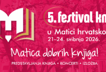 U Matici hrvatskoj Peti festival knjige